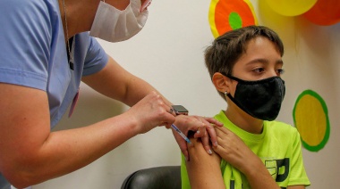 La Provincia envió casi 450 mil nuevos turnos para vacunar a chicos de 3 a 17 años