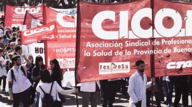 Desde CICOP piden mantener el trabajo de las y los residentes en el sistema de salud provincial