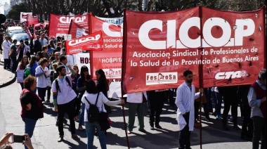 Médicos bonaerenses paran en rechazo al otorgamiento del aumento salarial por decreto