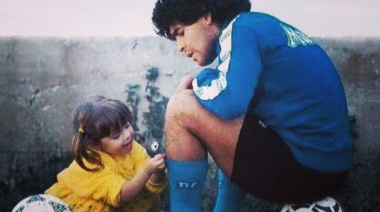 Anunciaron una serie documental sobre Maradona basada en el relato de su hija Dalma