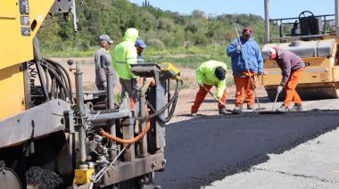 Baradero: inició la segunda etapa de las obras en la Costanera Sur