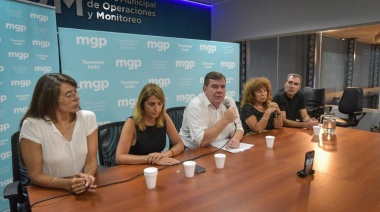 Montenegro anticipó que habrá sanciones contra los taxistas que bloquean la ciudad de Mar del Plata