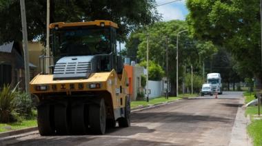 La Municipalidad de Pergamino avanza con la repavimentación de calles en seis barrios de la ciudad