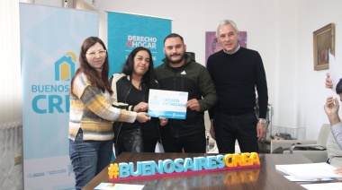 Familias de Berisso accedieron al programa Buenos Aires CREA