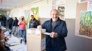Ya votaron Mario Secco y Fabián Cagliardi