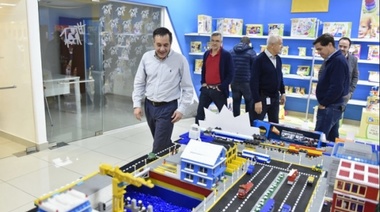 Finocchiaro y Tizado recorrieron fábrica de Rasti en Lomas del Mirador
