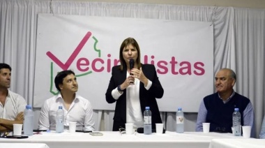 Bullrich oficializó el apoyo de los Vecinalistas a su candidatura  
