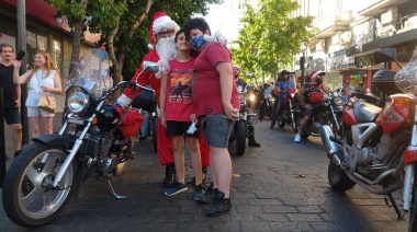 Se viene la caravana navideña de los motociclistas bonaerenses en La Plata
