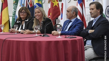 La Senadora Pilar Ayllon participó de una simulación estudiantil sobre el G20
