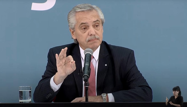 Alberto Fernández: "Hay un Presidente y muchos funcionarios que se van a su casa sin haberse enriquecido"