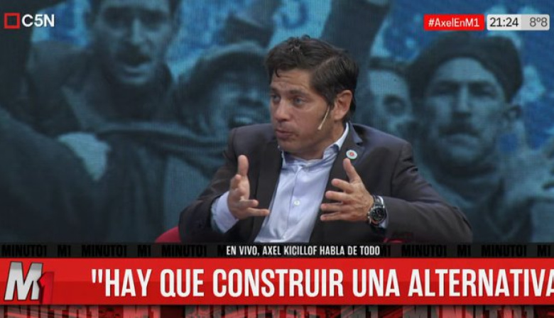 Kicillof llamó a la unidad del peronismo y propone una lista única para enfrentar a Milei