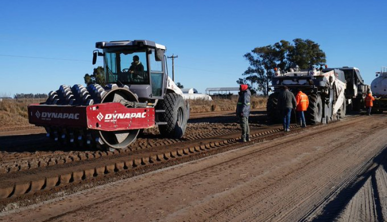 Reactivan las obras para completar el corredor de la Ruta del Cereal