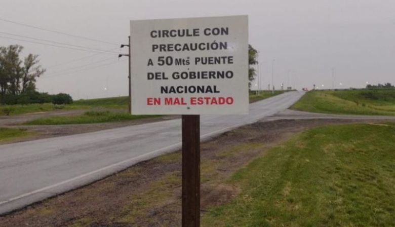 La Justicia le dio la razón a Poletti y ordenó al Gobierno nacional reparar un puente en Ramallo