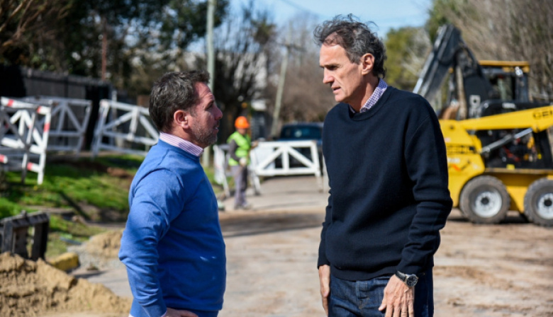 Katopodis en Ituzaingó: “Axel hace obra pública, Milei la frena”