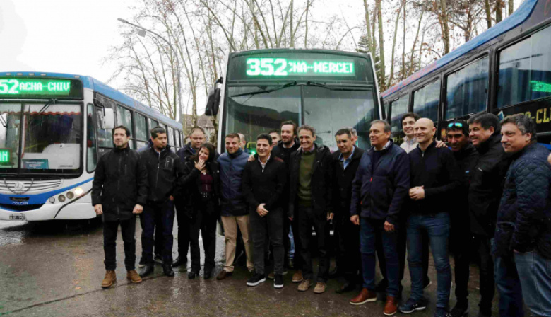 Provincia reactivó la línea 352 y restablece el transporte entre Mercedes, Suipacha, Chivilcoy y Alberti