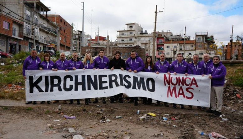 La foto que marca el inicio de campaña de LLA: “Kirchnerismo nunca más”