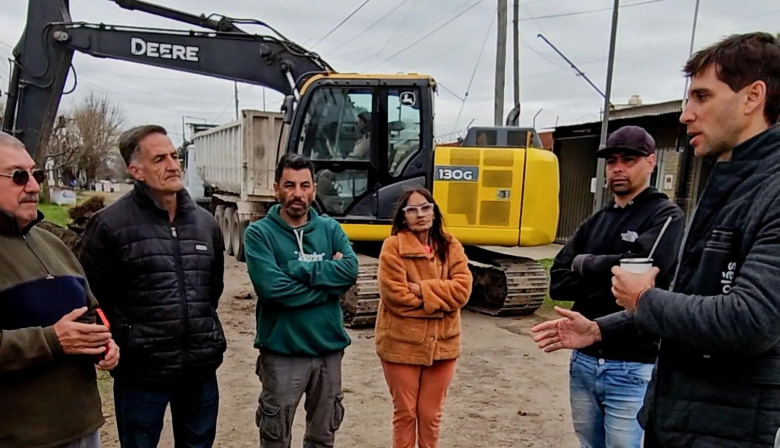 “No fue una promesa, fue un compromiso”: Passaglia destacó el avance de obras en San Nicolás