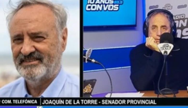 Joaquín de la Torre:“El conurbano no se entiende con prejuicios porteños”