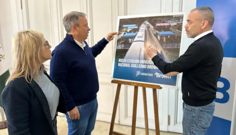 Cascallares confirmó la finalización de la Estación de Trenes de la UNaB con fondos municipales
