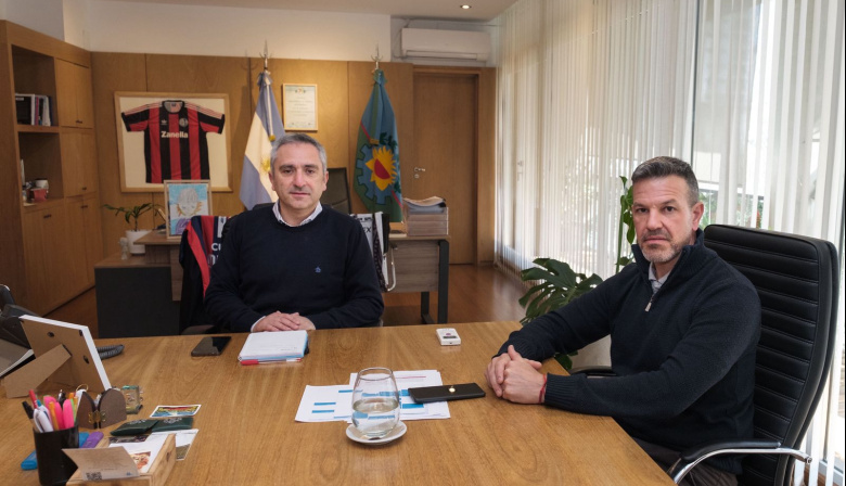 El ministro Larroque recibió a Sciaini y avanzaron en tres proyectos sociales