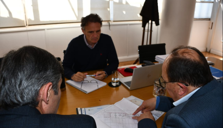 Salomón gestiona con la Provincia obras clave para Saladillo
