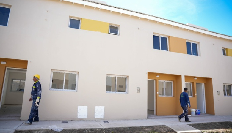 En Avellaneda, la Provincia tiene en marcha casas que Nación paralizó