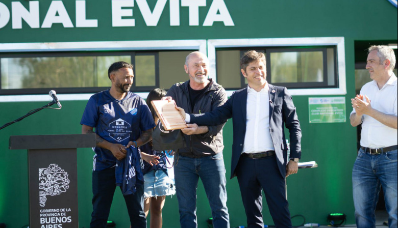 “Estado presente y eficiente”: Secco inauguró un Complejo Deportivo junto a Kicillof
