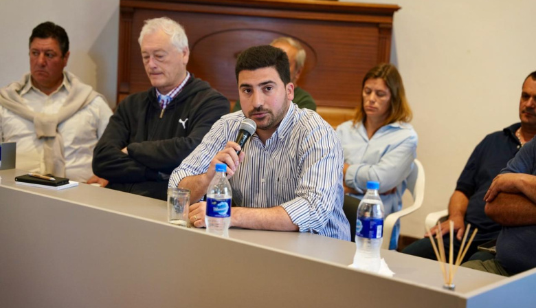 Egüen acompañado del sector agropecuario, pide obras y respuestas al gobierno provincial