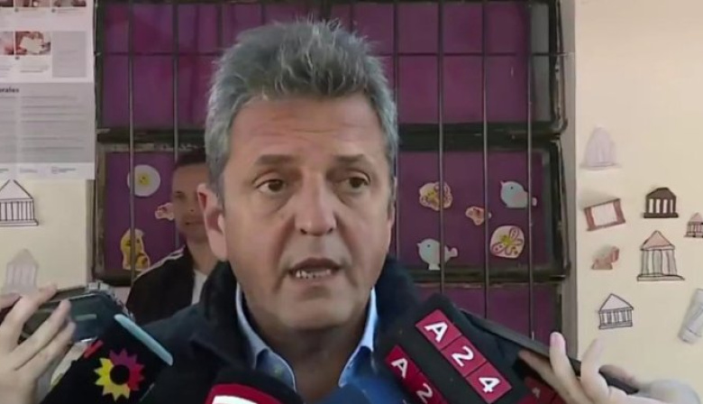 Sergio Massa: “Esta es una elección crucial"