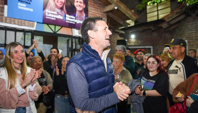 Mantegazza volvió a liderar otro triunfo electoral en San Vicente