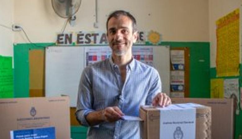 Petrecca celebró el triunfo libertario y destacó la renovación política en Junín