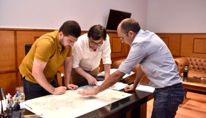 Intendentes de la Séptima y Nación coordinan acciones ante la crisis hídrica