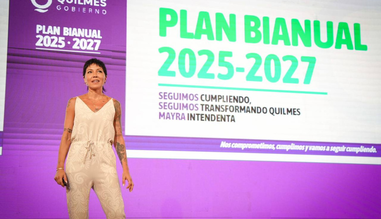Obras, seguridad y educación: los ejes del Plan 2025-2027 que anunció Mayra Mendoza