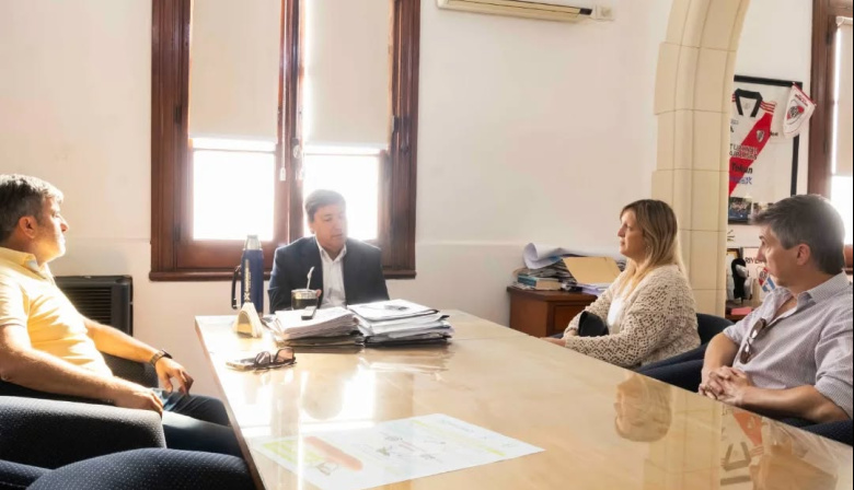 Daireaux: Acerbo refuerza el trabajo conjunto con instituciones educativas