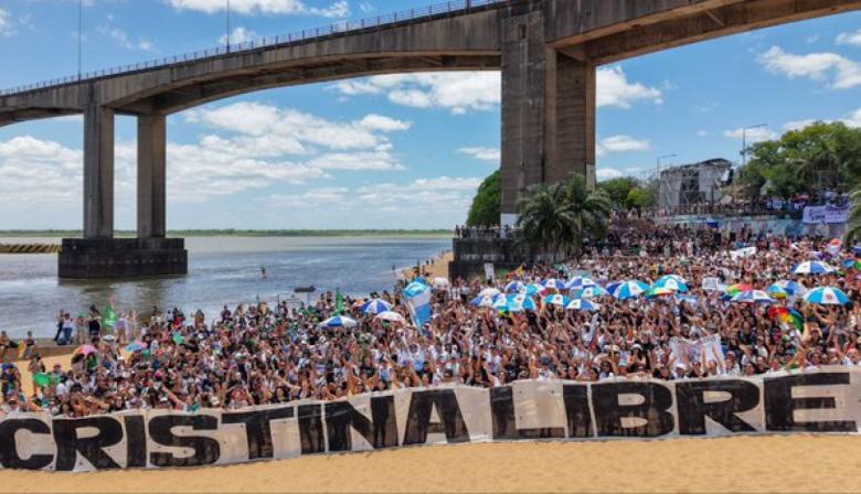 “Nadie se salva solo”: el mensaje de Cristina que marcó al 38° Encuentro Plurinacional de Mujeres y Diversidades
