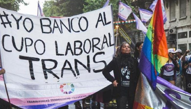 Impulsan el cumplimiento efectivo de la Ley de Cupo Laboral Trans
