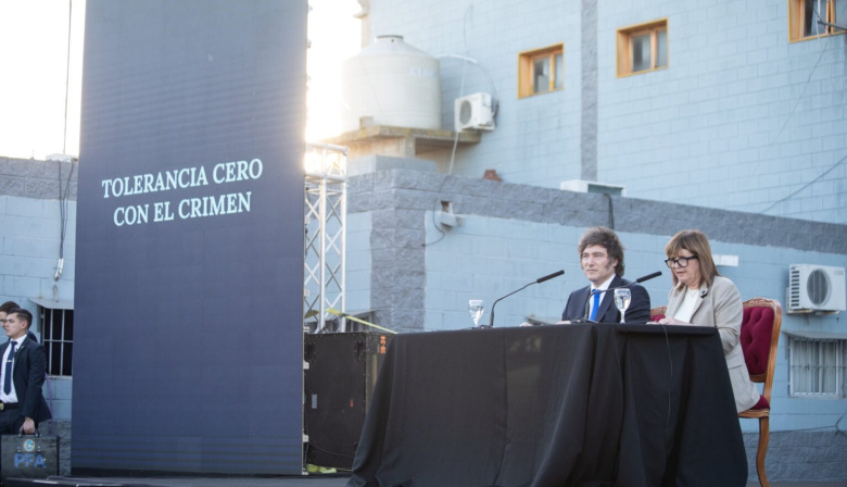 Bullrich presentó el proyecto de Código Penal que Milei enviará al Congreso