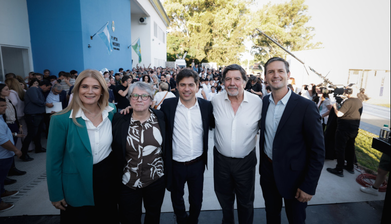 Mantegazza y Kicillof inauguraron la Escuela Primaria Nº 26: “seguimos fortaleciendo la educación pública”