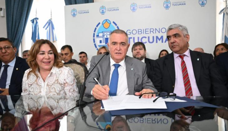 Tucumán: Jaldo anunció un pago extraordinario de $100 mil previo a las fiestas