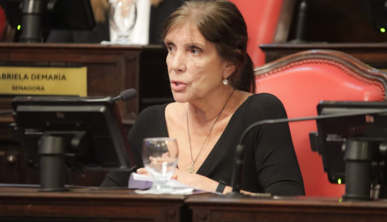 Teresa García cruzó a Alberto Fernández: "Debiera guardar silencio"