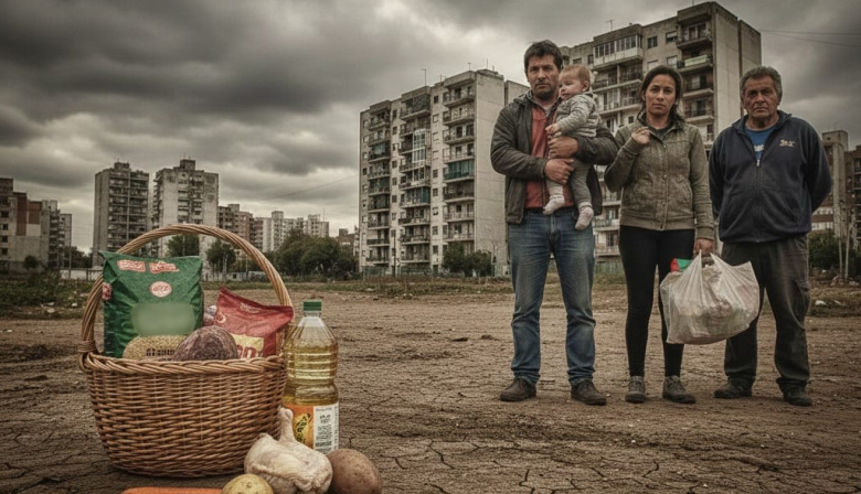 Al límite: el 72% de los trabajadores no alcanza la canasta básica en Argentina