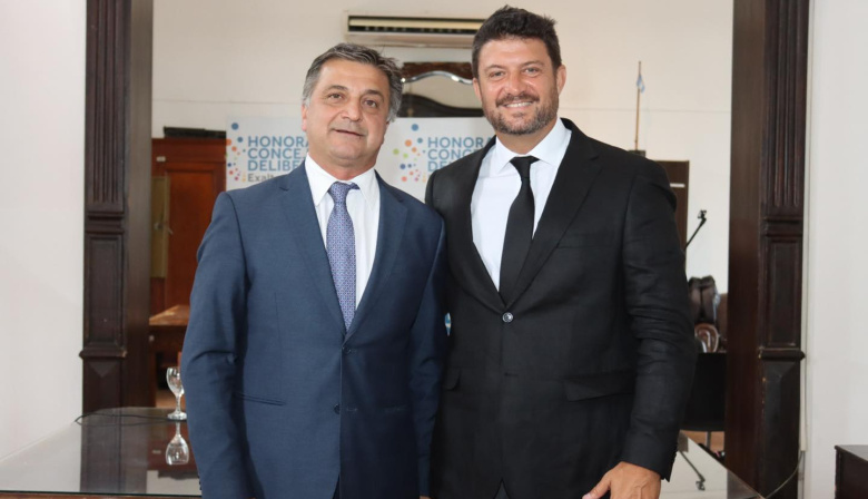 Diego Nanni dejó la intendencia de Exaltación de la Cruz: asumió Luis Mariano Martín