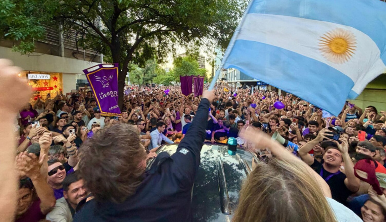 Acto libertario en Córdoba: Milei apuntó contra el populismo y habló de reelección