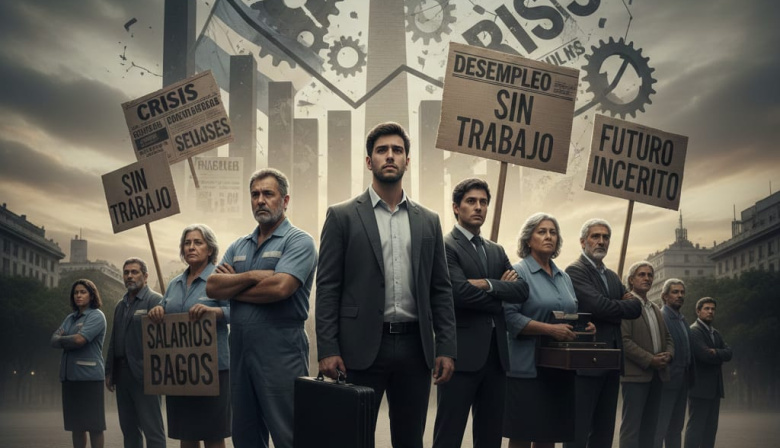 Crisis laboral: el empleo privado sigue en caída