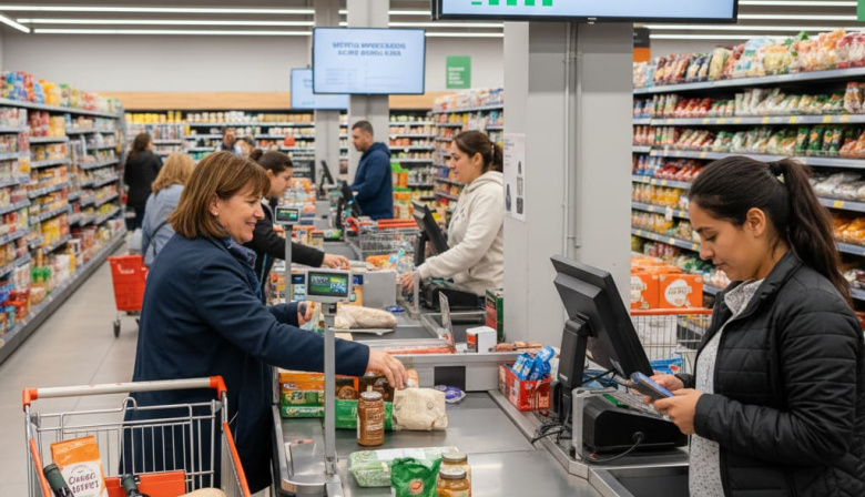 Repunte en supermercados: ventas crecieron 1,6% en octubre