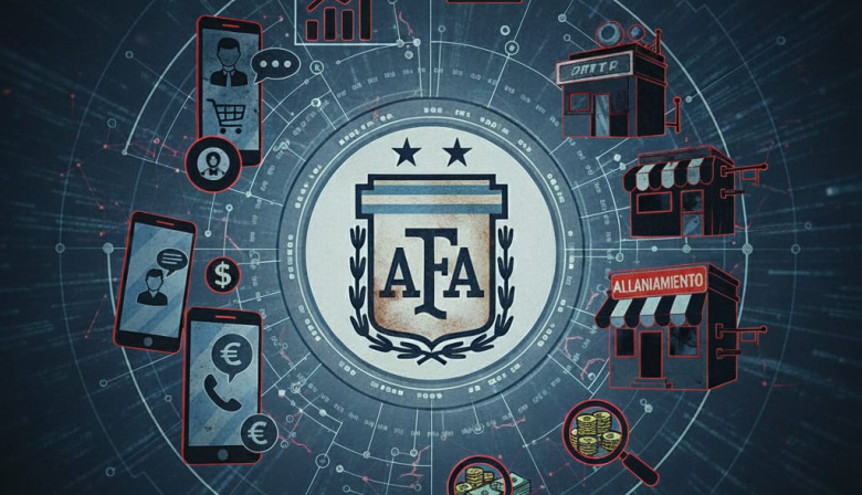 Allanamiento en la AFA: la Justicia secuestra dispositivos y crece la tensión