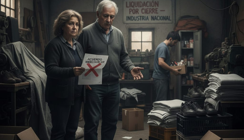 El acuerdo Mercosur-UE podría cerrar el 20% de las fábricas argentinas