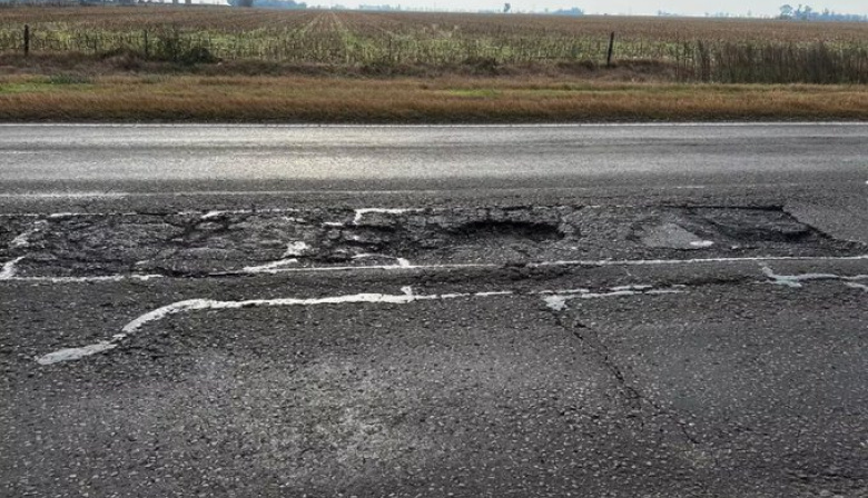 Las rutas nacionales de Buenos Aires, al límite: la mitad está en mal estado