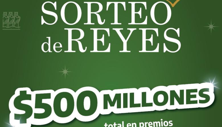 Con más de $500 millones en juego, se realiza el esperado Sorteo de Reyes