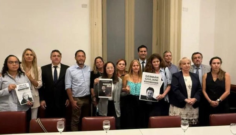 Familiares de detenidos en Venezuela piden apoyo a legisladores para reunirse con Milei